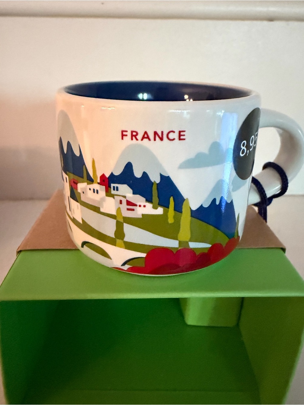 Starbucks France 2oz ornament.